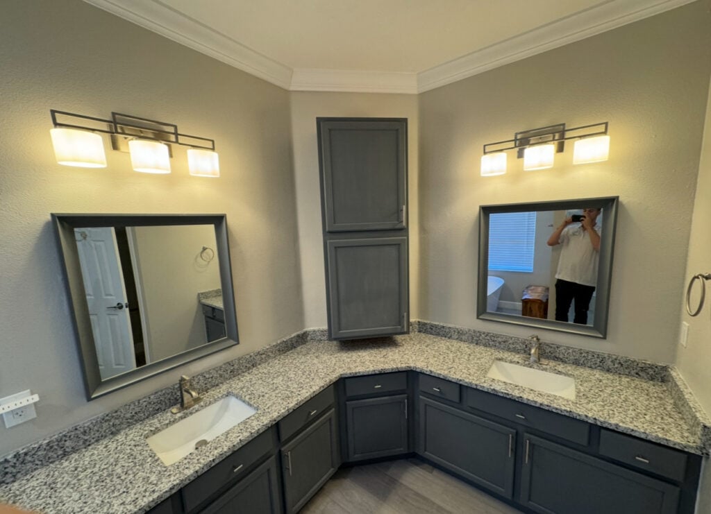 Bathroom Remodel and Vinyl Plank Flooring Installation in Kissimmee — bathroom remodel and vinyl plank flooring installation